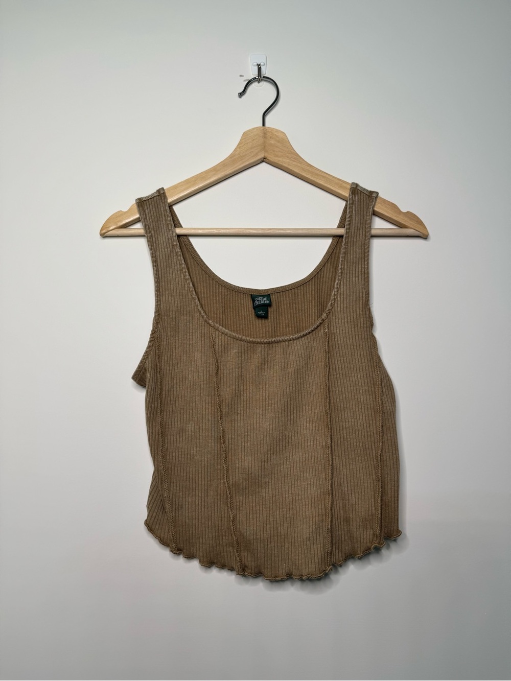 wild fable Ribbed Tank Top in Brown